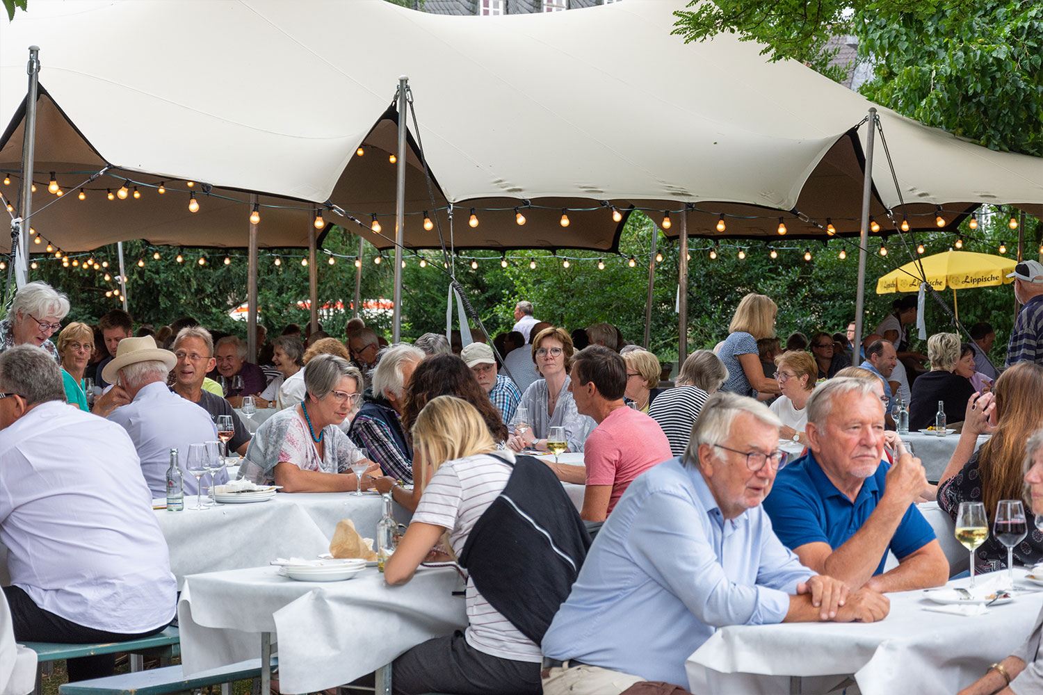 Wir bedanken uns für ein tolles Lippe kulinarisch! 2019 im Schlosspark Detmold.